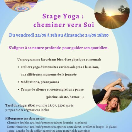 Stage Yoga: cheminer vers Soi